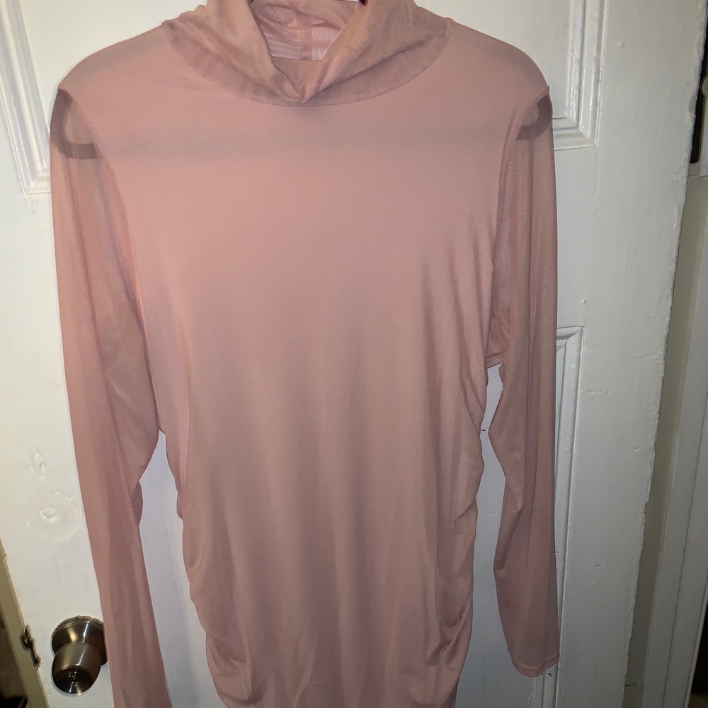 ‼️Fashiontofigure blush bodycon dress size 1 0021